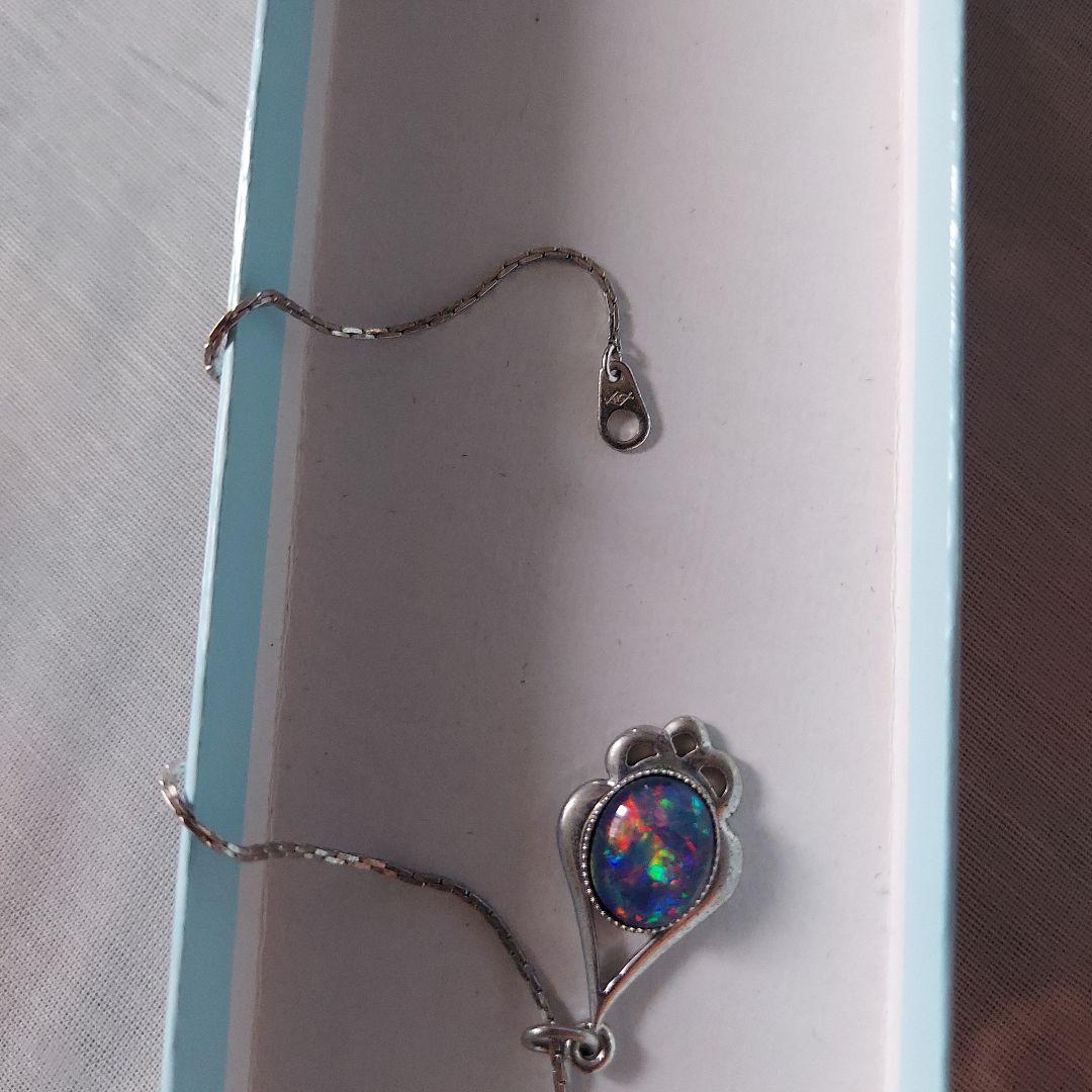 オパールペンダント P413 K18ゴールド 宝石保証書付き