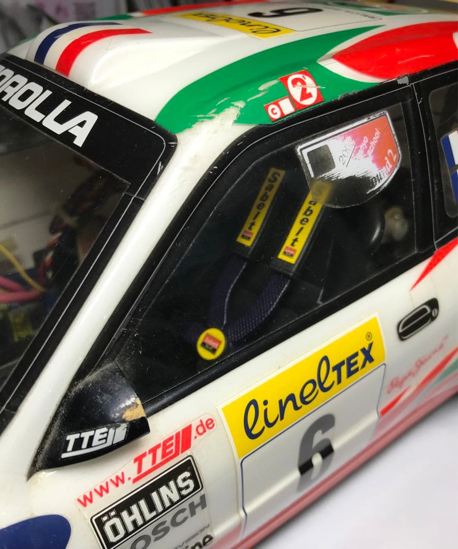 タミヤラジコン　旧車　TOYOTAラリーカー　　説明必読