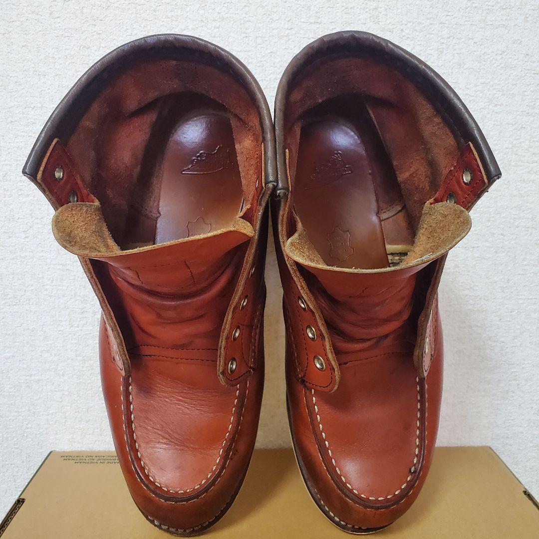 【⭐TAKA⭐】REDWING 8875 8E 26cm 赤茶 モックトゥ