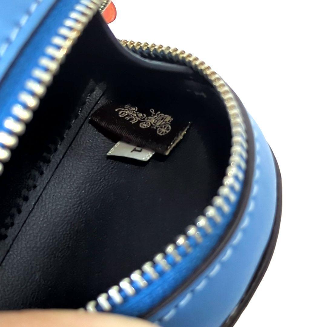 ❤新品未使用❤COACH ミニ ハーフ ムーン バッグ チャーム・シグネチャー