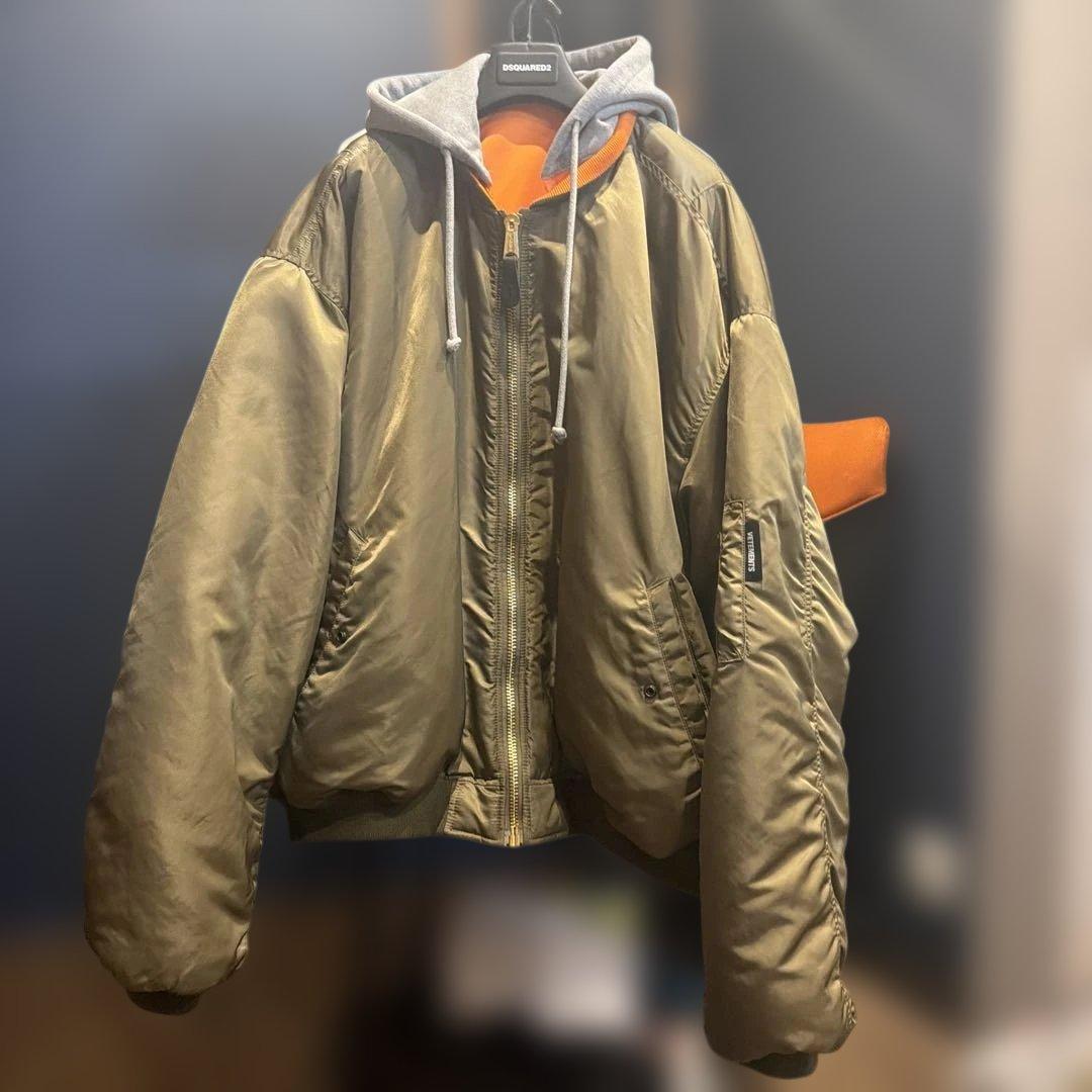 vetements MA1 サイズS