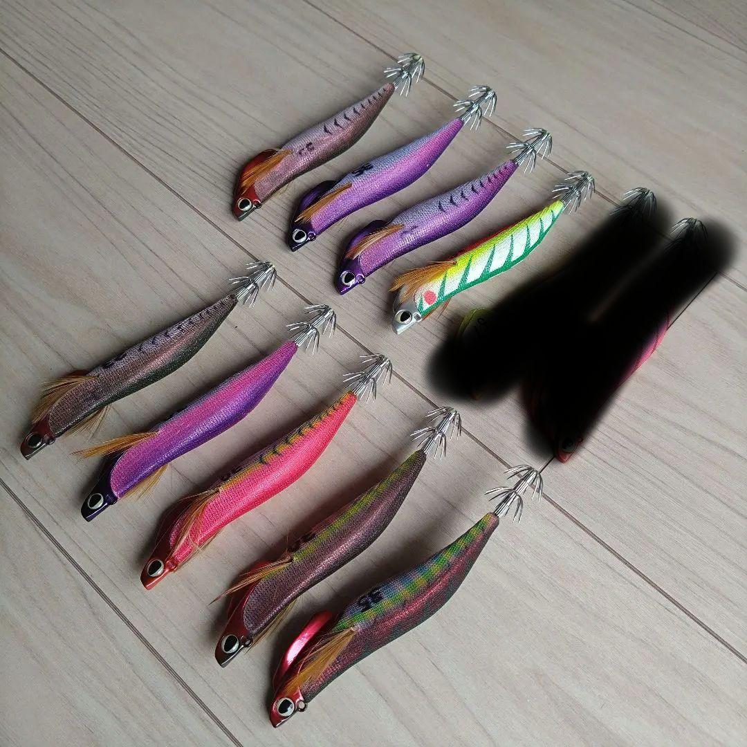 バレーヒル スクイッドシーカーTRエギ3.5号 9本セット 未使用