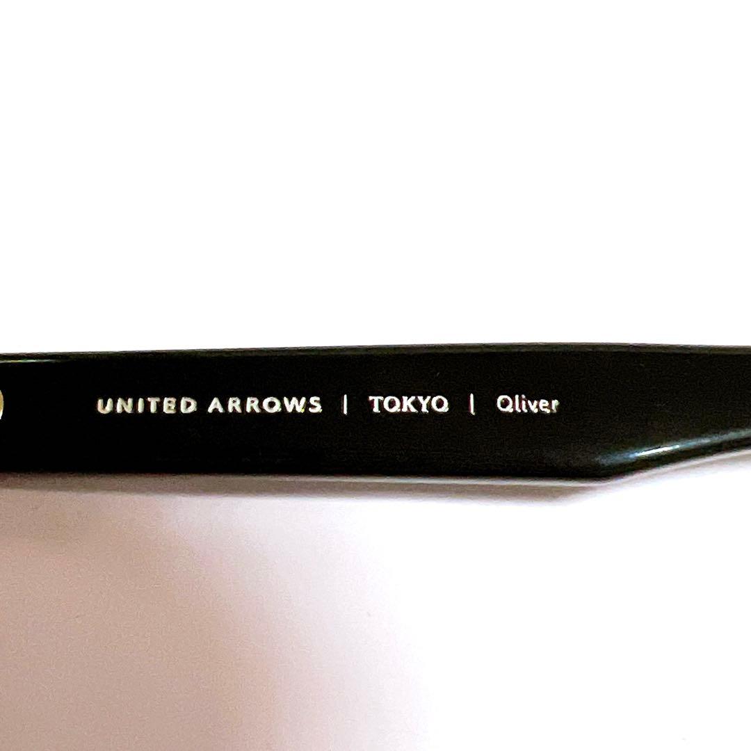 ユナイテッドアローズ 別注 KANEKO OPTICAL黒縁メガネOLIVER