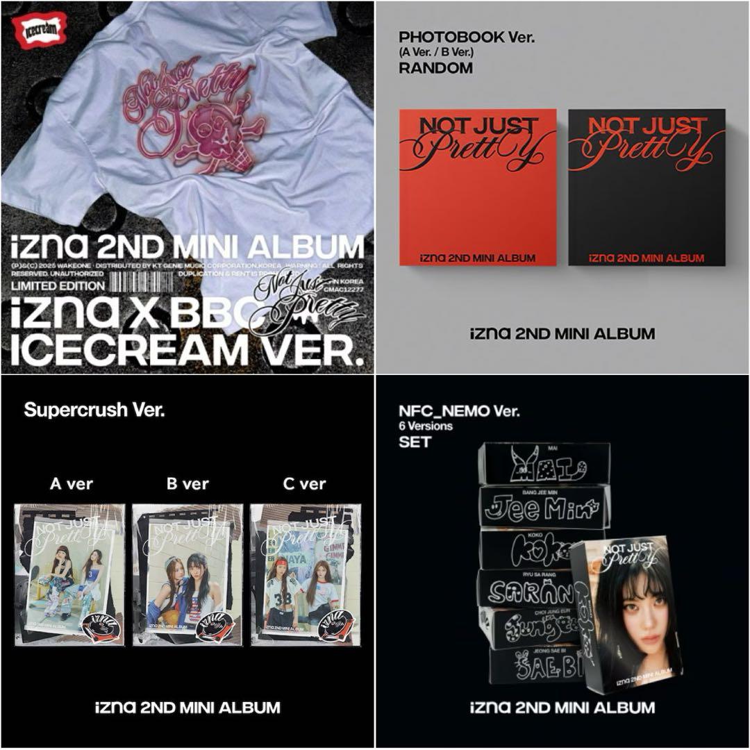 【新品未開封】izna Not Just Pretty 4形態 12点セット