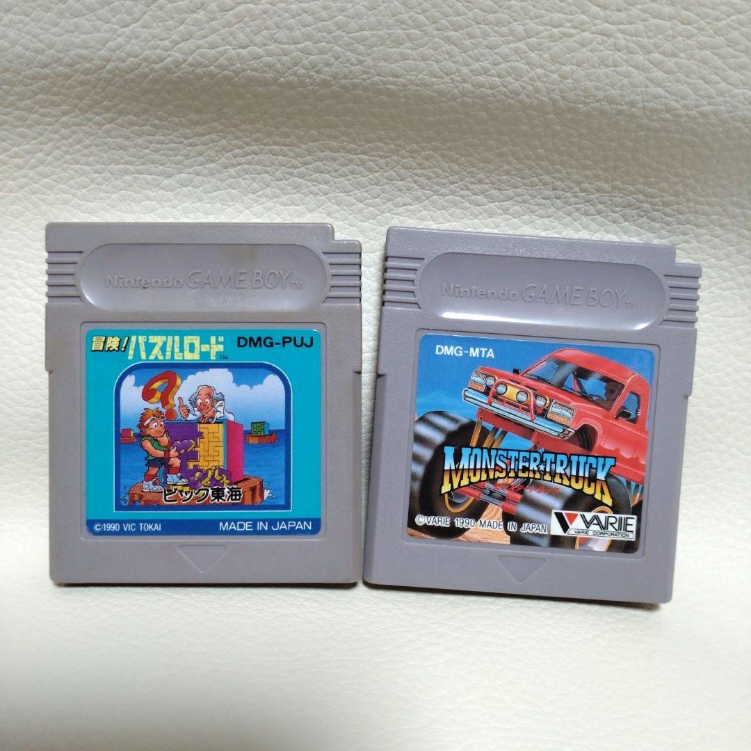 初代ゲームボーイ本体＋ソフト2個セット