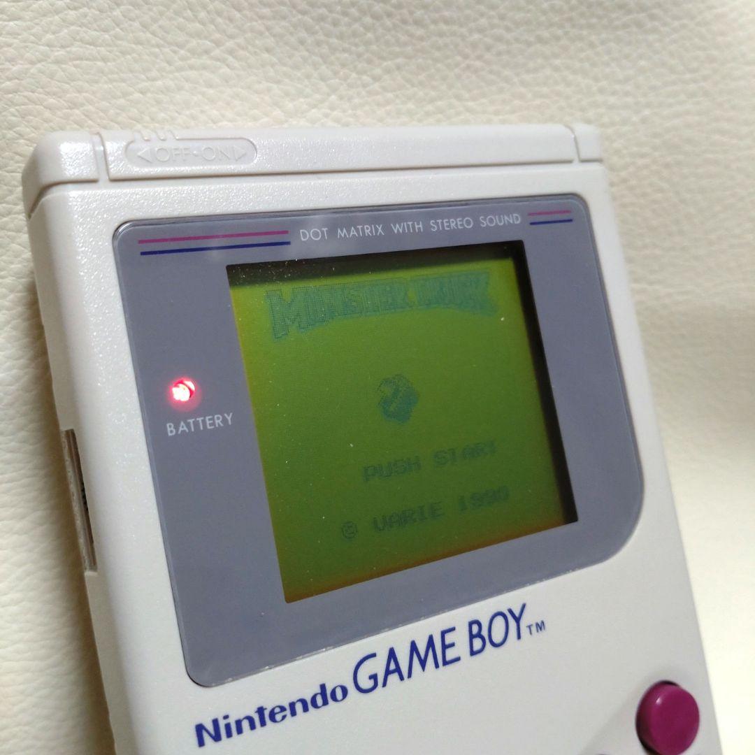 初代ゲームボーイ本体＋ソフト2個セット