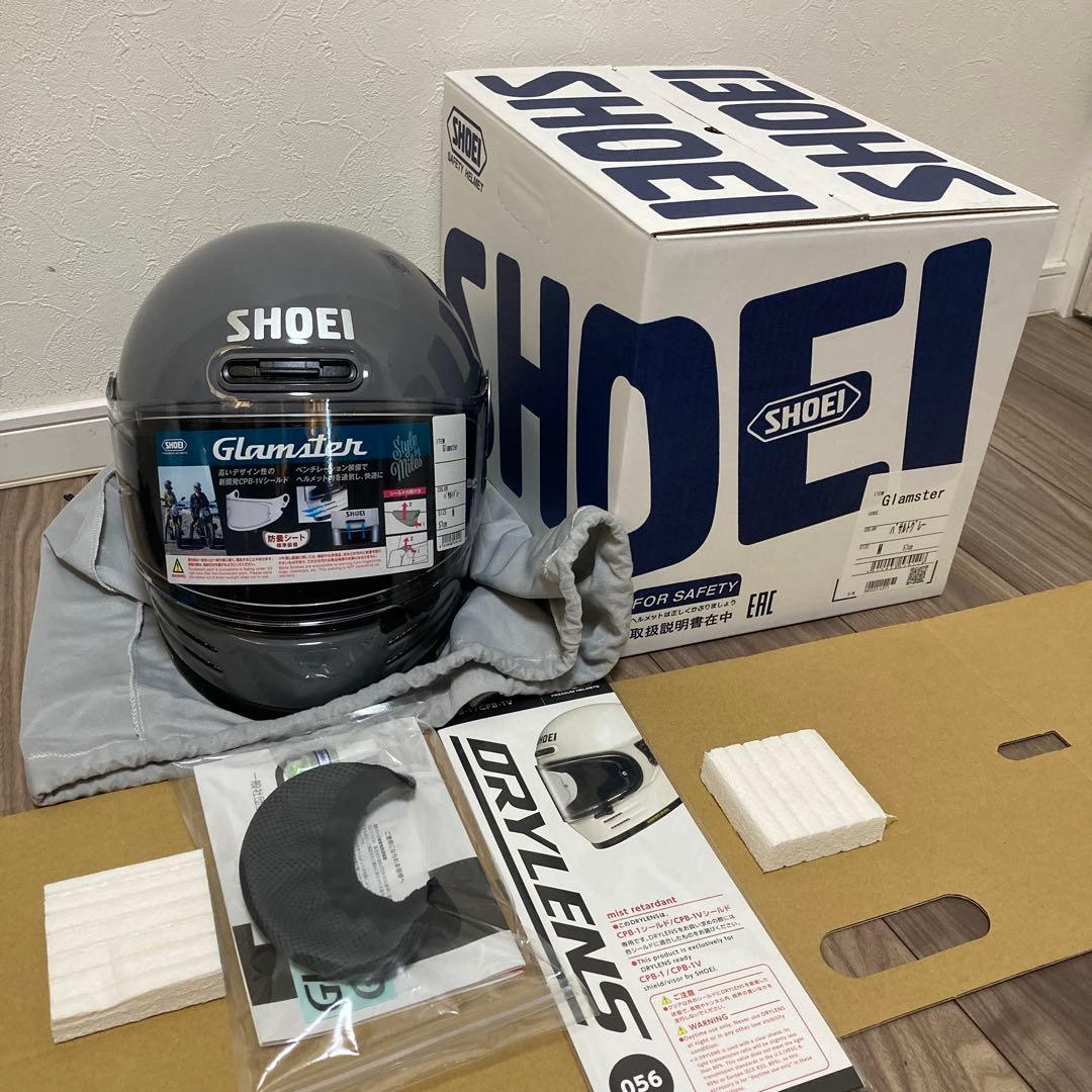 美品SHOEI グラムスター 2023年製 M glamster