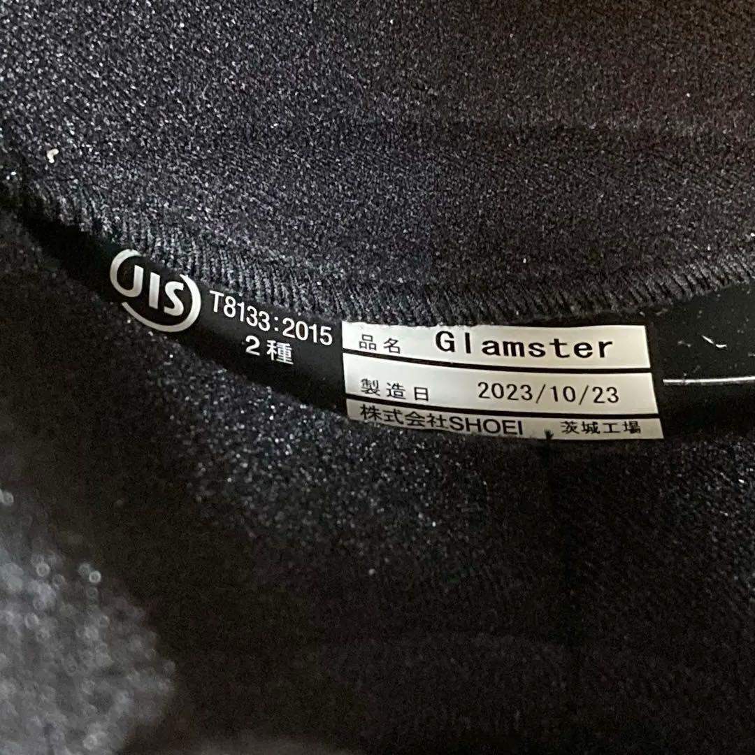 美品SHOEI グラムスター 2023年製 M glamster