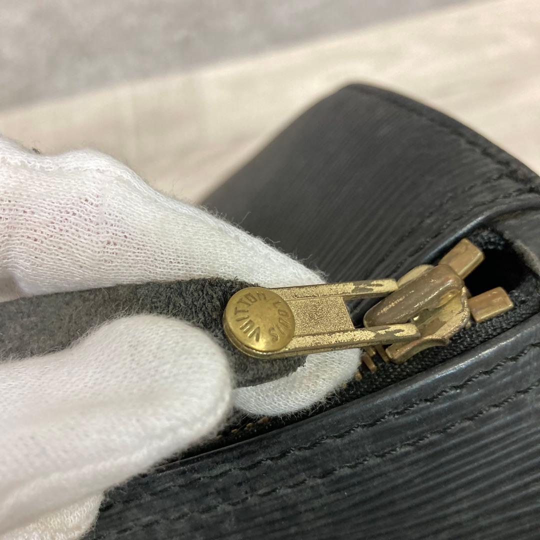 P*e様 ルイヴィトン スピーディ 30 エピ ノワール バッグ ボストン メン