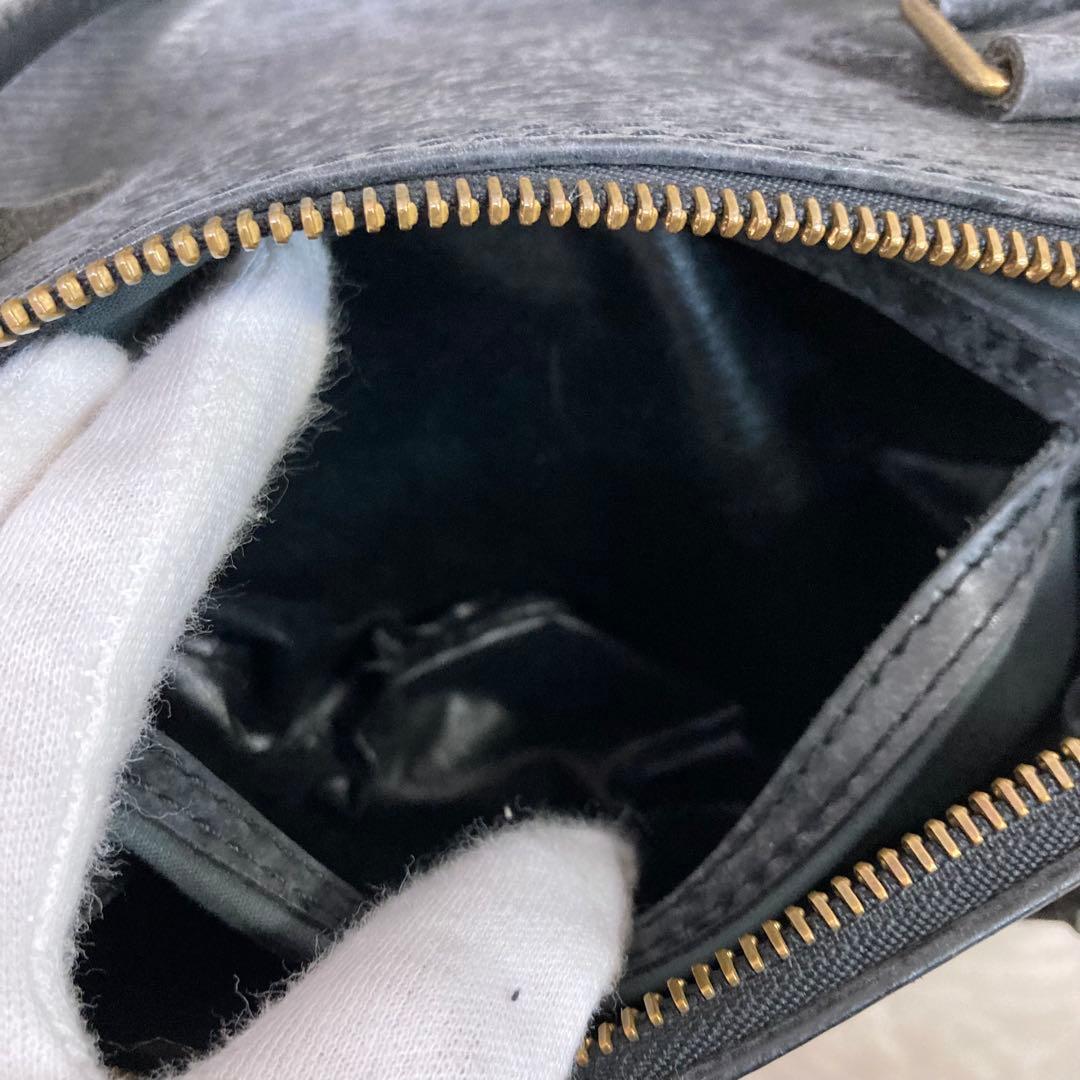 P*e様 ルイヴィトン スピーディ 30 エピ ノワール バッグ ボストン メン