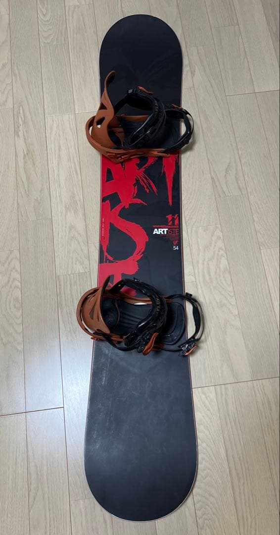 【値下げ】NOVEMBER スノーボード 154cm ARTISTE 2点セット