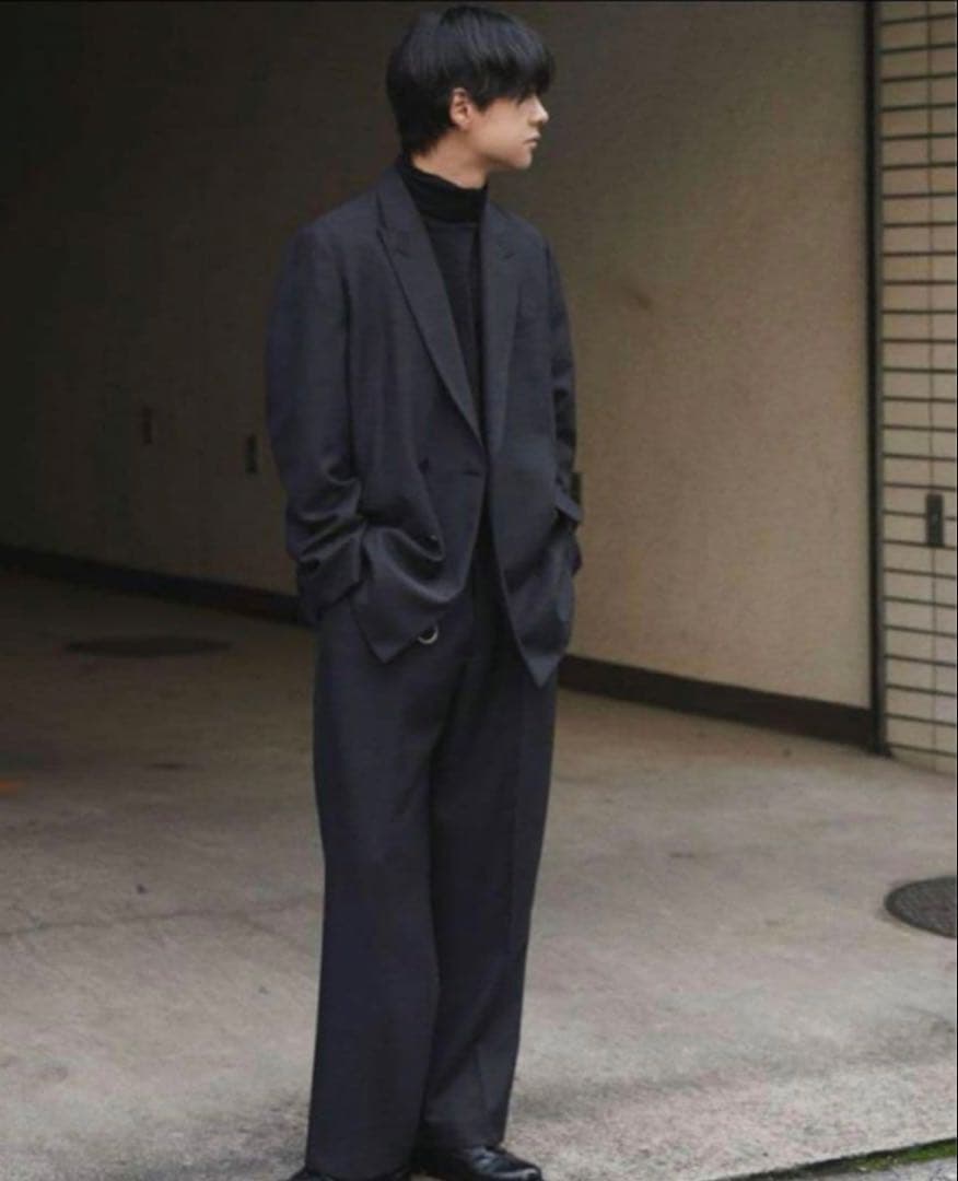 ジャケット・アウター LIDNM DOESKIN TAILORED JACKET SLACKS S