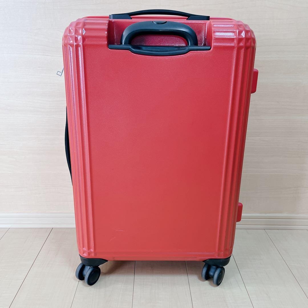 ACE×ミッキーマウス　キャリーケース 60L レッド　TSAダイヤルロック