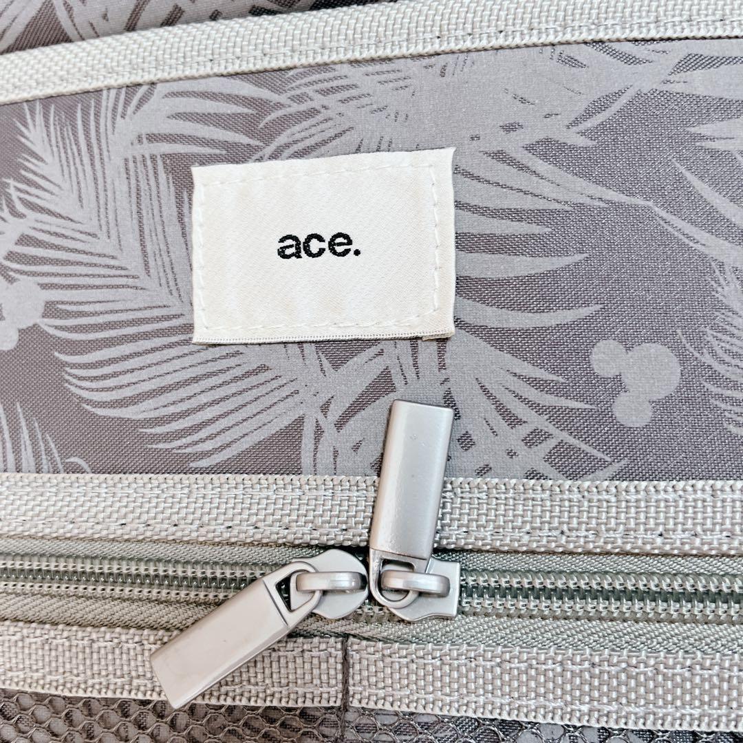 ACE×ミッキーマウス　キャリーケース 60L レッド　TSAダイヤルロック