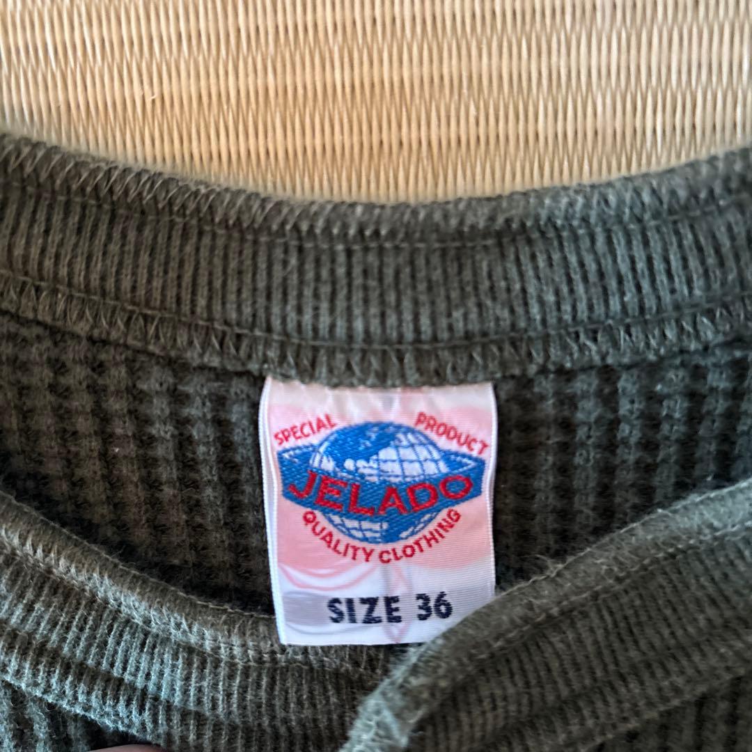 JELADOメガサーマル トップス グラスグリーン36 Sサイズ