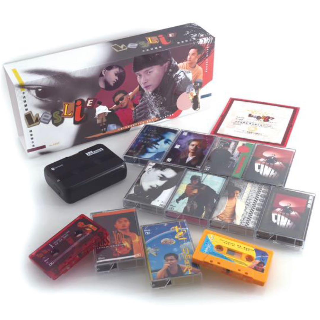 レスリー・チャン　10-カセット+プレイヤー　BOXセット