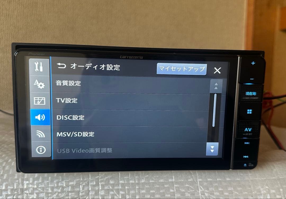 カロッツェリア AVIC-RW711 カーナビ MapData2020