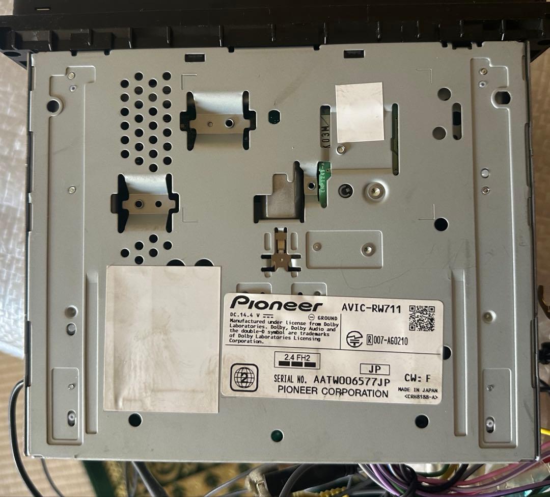 カロッツェリア AVIC-RW711 カーナビ MapData2020