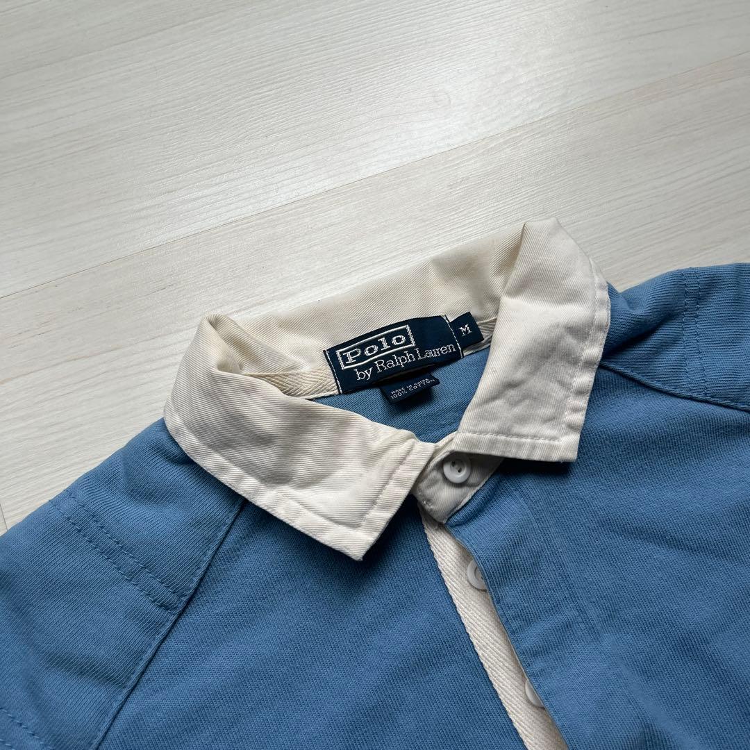Polo by Ralph Lauren ラガーシャツ 水色