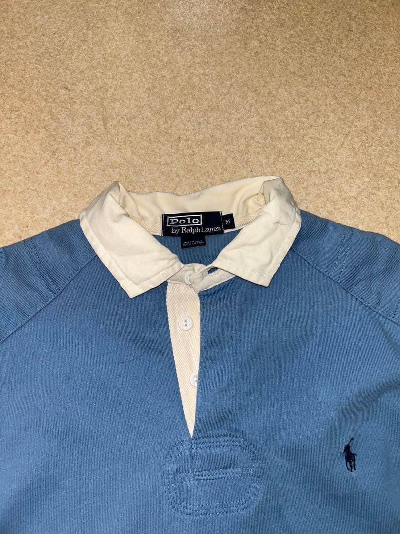 Polo by Ralph Lauren ラガーシャツ 水色