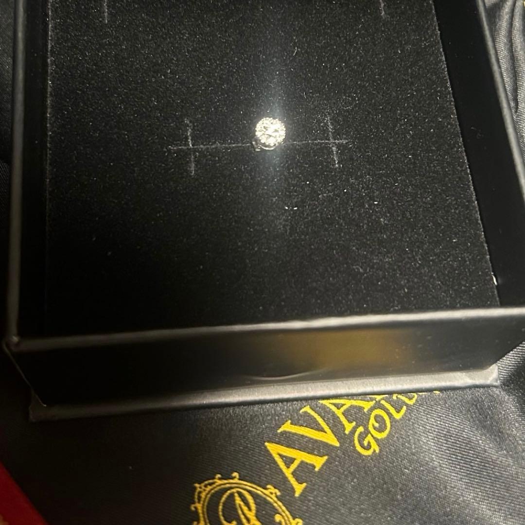 AVALANCHE ダイヤモンド 10K ホワイトゴールド ピアス 5mm