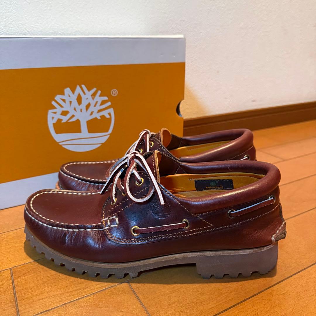【ジリアン】Timberland 3 eye Burgundy 25cm
