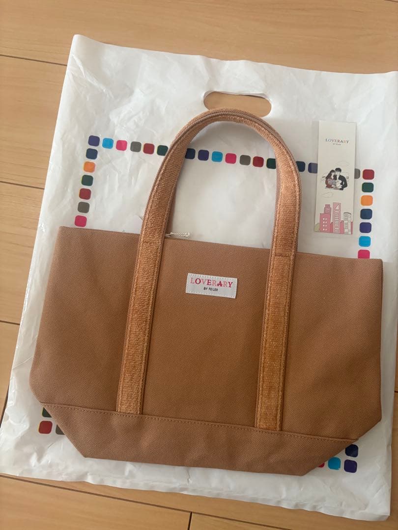 新品　フェイラー　オールドテディ　ワッペントートバッグ