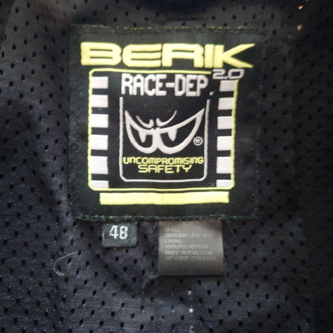 BERIK 革ツナギセット　サイズ48ブーツ41