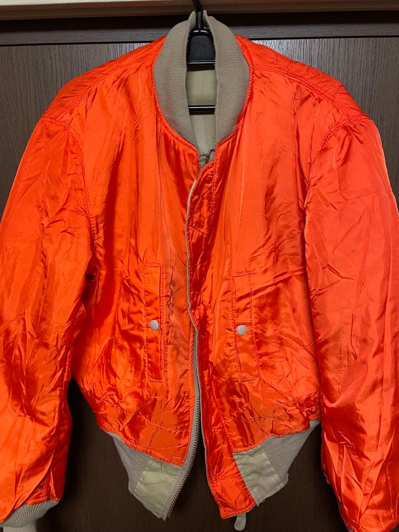 限定限界価格！ALPHA デザートカモMA-1 MADE IN USA Lサイズ