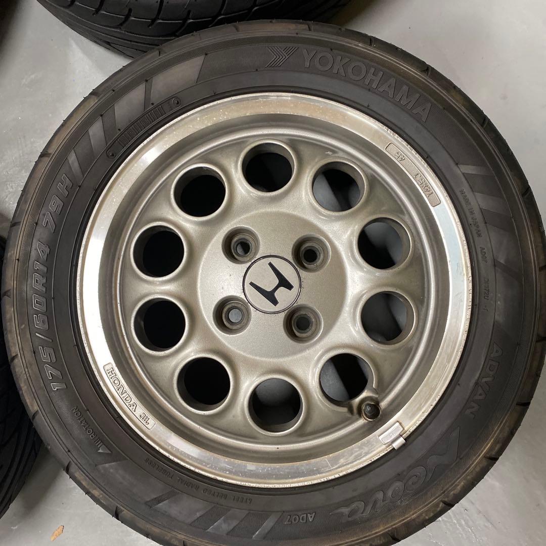 ホンダ ビート　純正アルミホイール