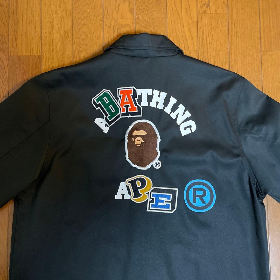 APE コートジャケット黒L