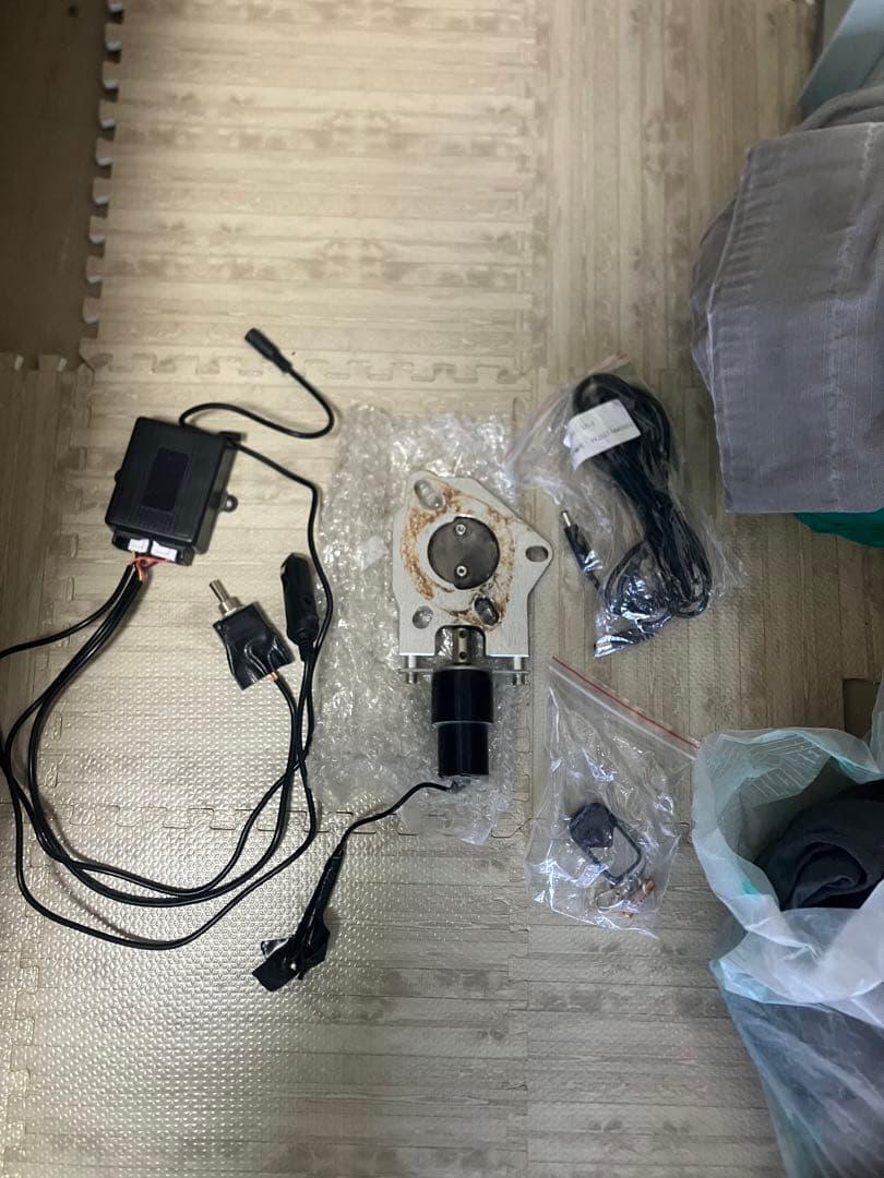 汎用　マフラー　ecv 電動可変バルブ