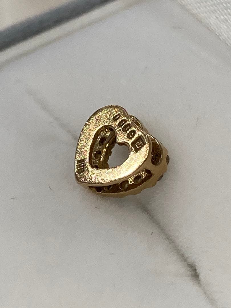 【TAKE-UP】プレジャー　K18 PGダイヤモンド　ハートチャーム