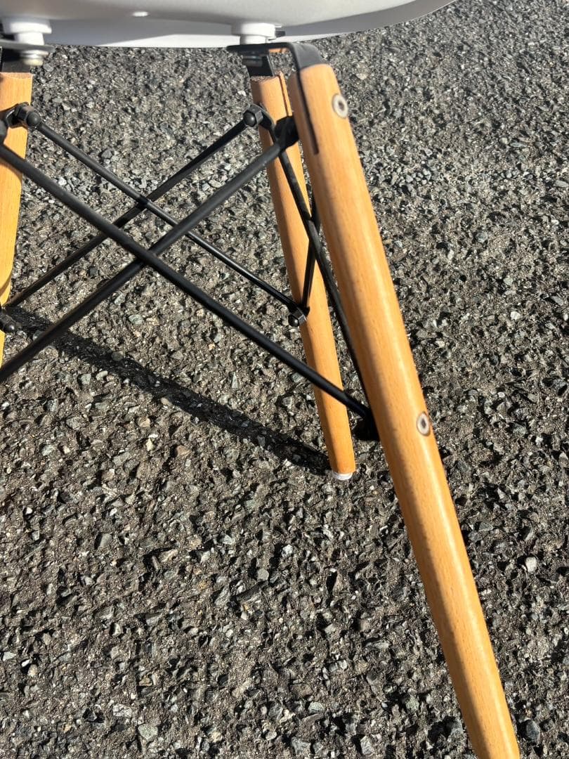 ☆引き取り限定☆ ダイニングチェア４脚 / シェルチェア / ホワイト