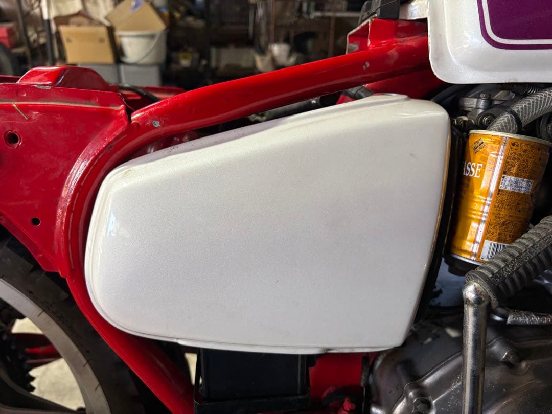CB400T 角タンク　サイドカバー　セット