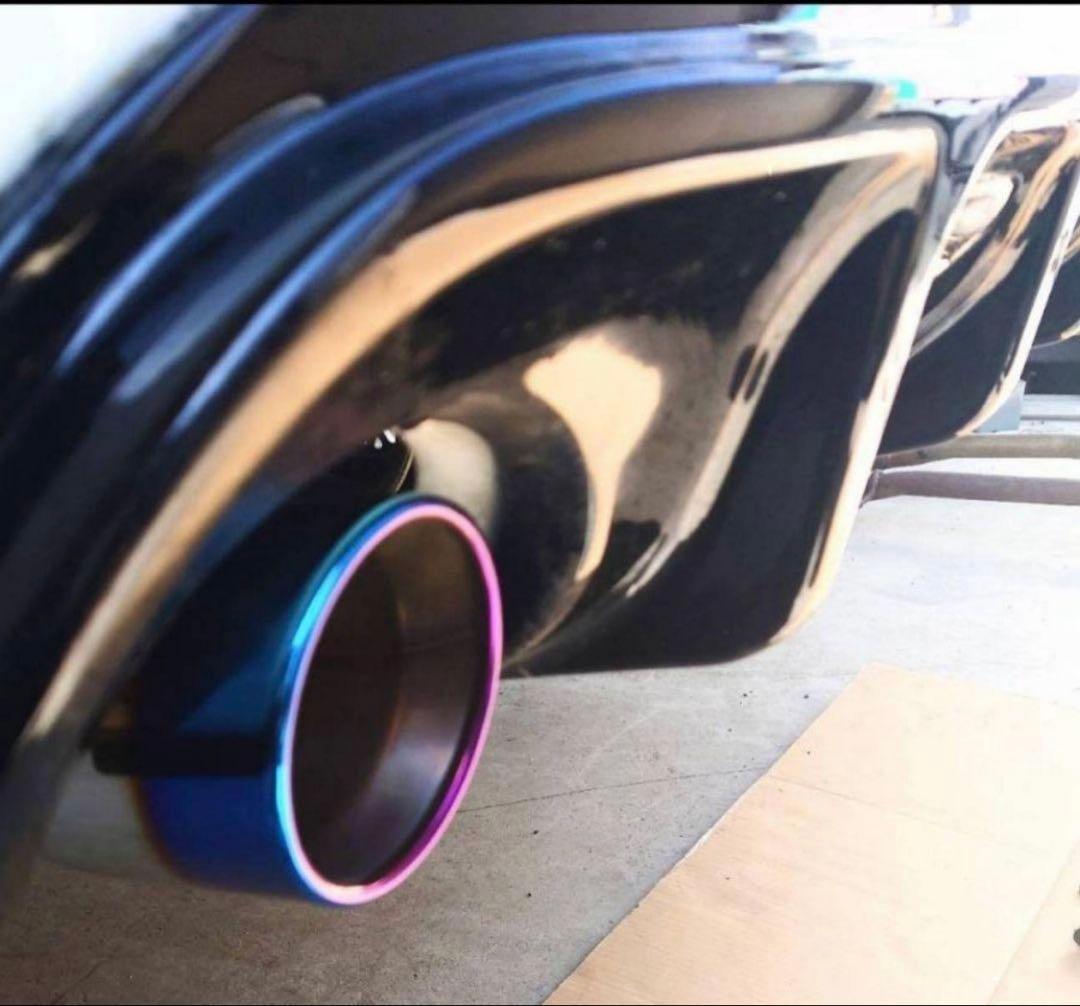 v37スカイライン ワンオフマフラー　リアピースストレート