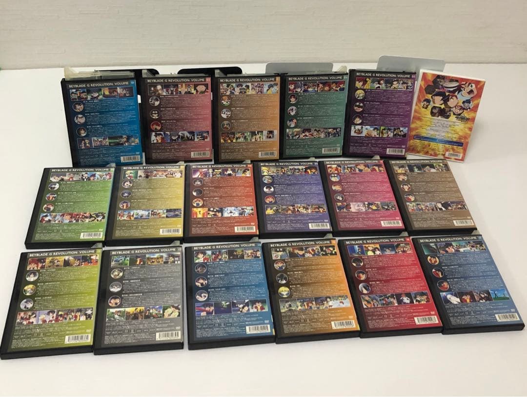 ◆爆転シュート ベイブレードG 1〜17巻＋映画版 1巻 レンタル落ち DVD