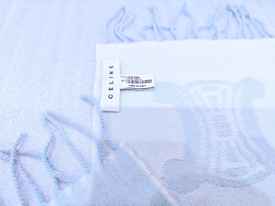 CELINE セリーヌ マフラー リバーシブル マカダム トリオンフ ロゴ