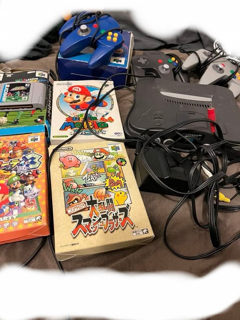 ニンテンドー64 マリオ スマブラ マリオパーティ サッカー