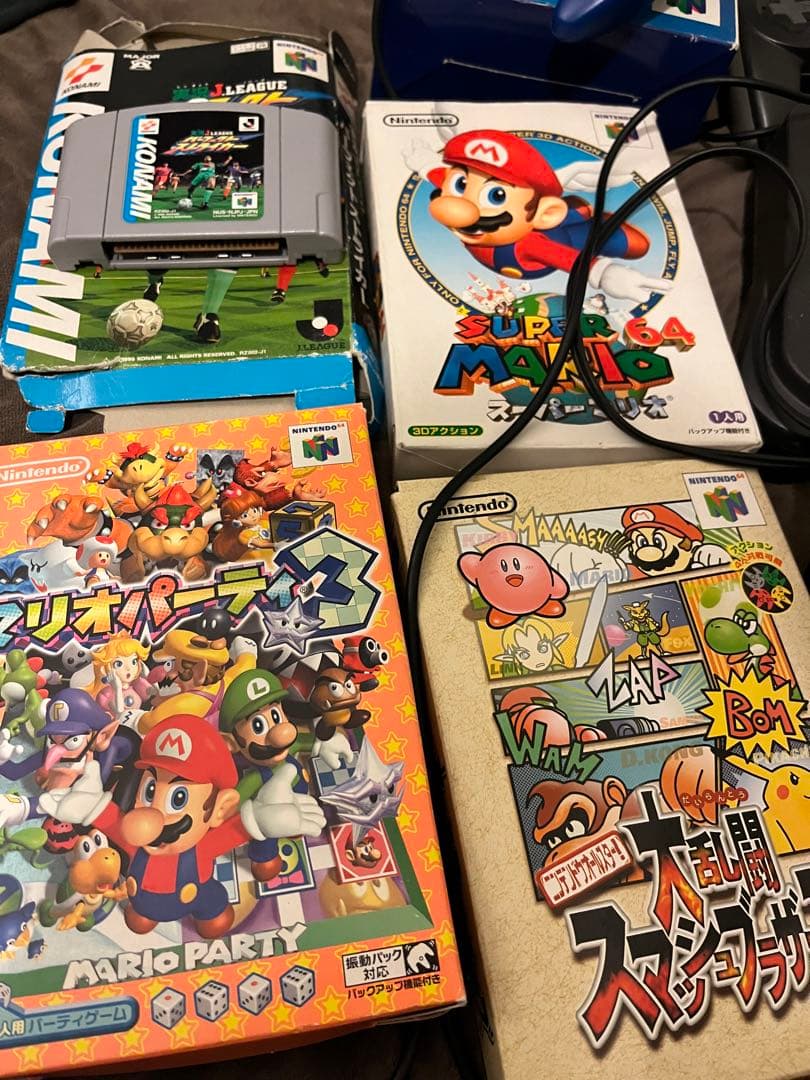 ニンテンドー64 マリオ スマブラ マリオパーティ サッカー