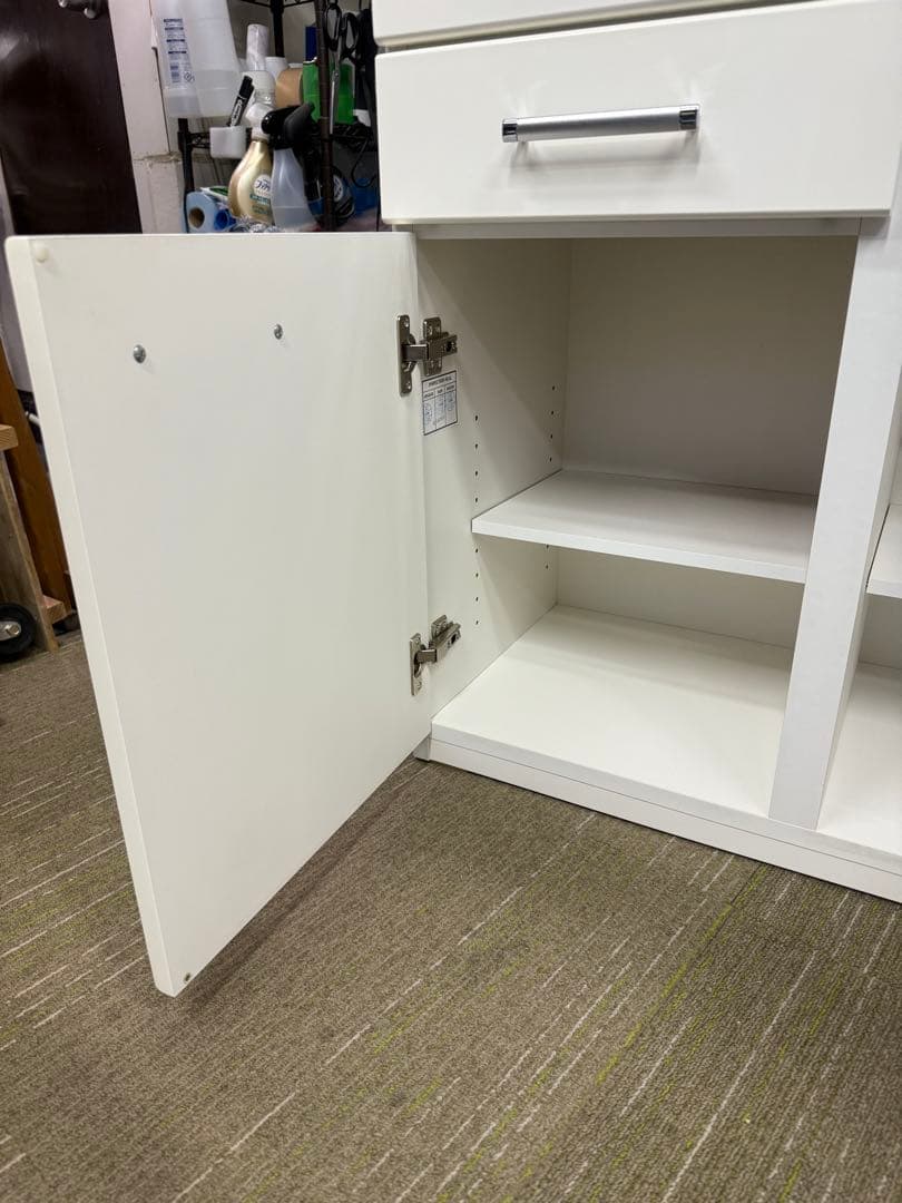 【美品】【メンテナンス済】ニトリ　ミドルレンジボード　レンジ台　キャビネット
