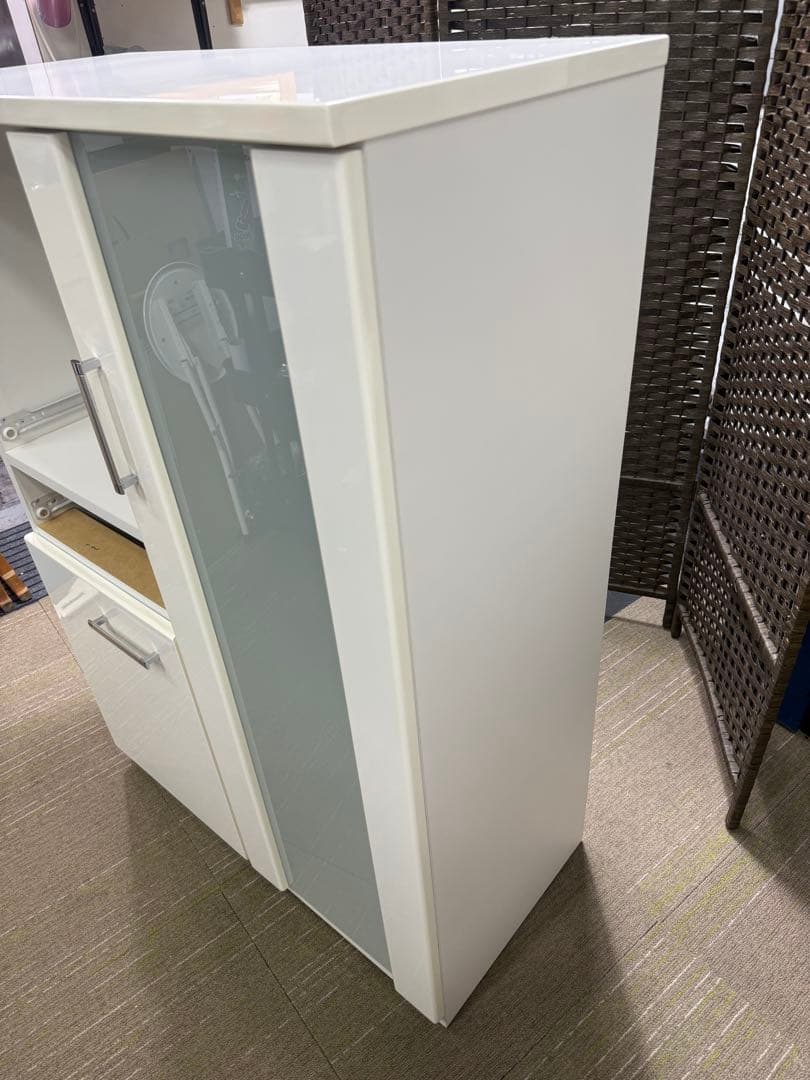 【美品】【メンテナンス済】ニトリ　ミドルレンジボード　レンジ台　キャビネット