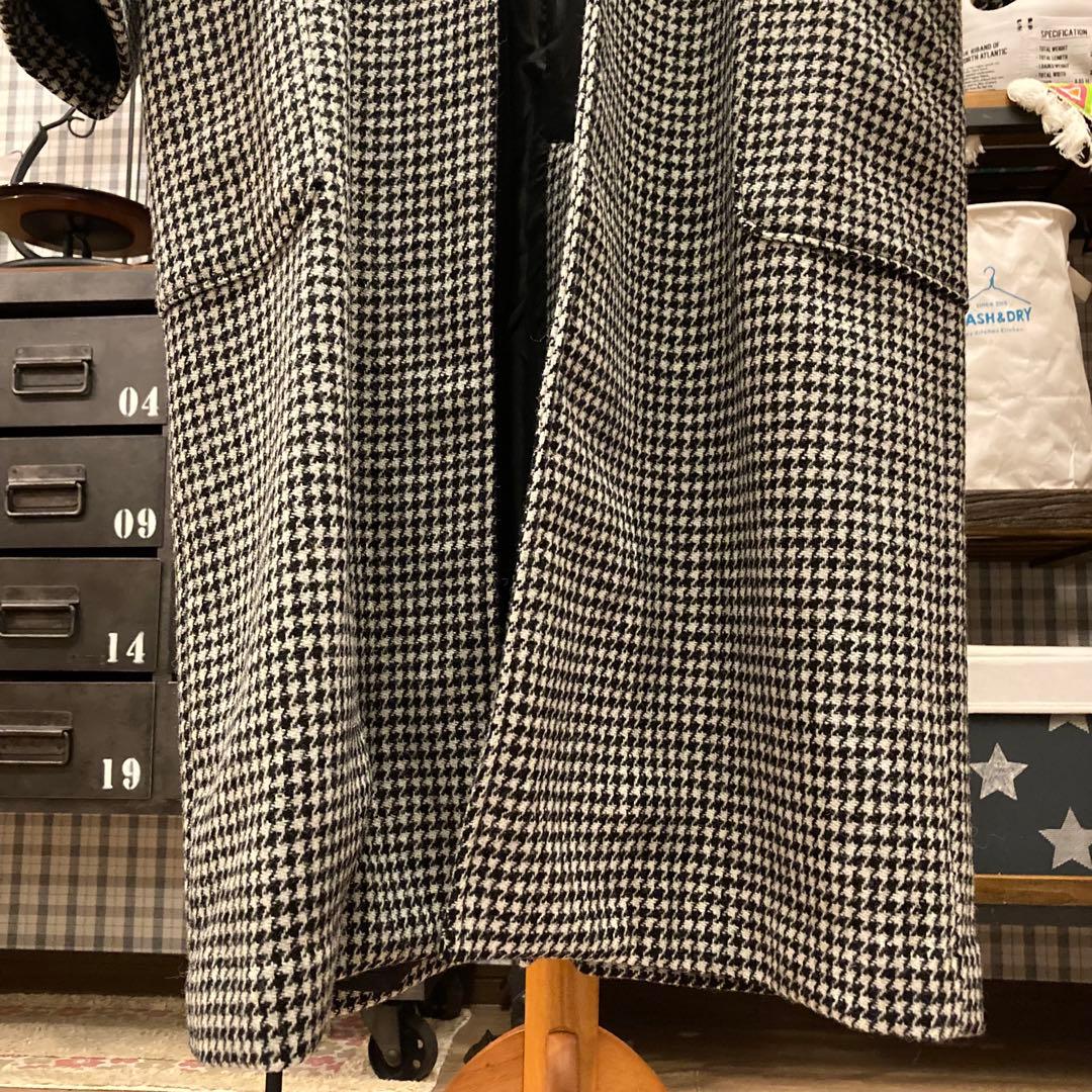 フランクリンアンドマーシャル　ハリスツイードオーバーコート　男女兼用ユニセックス