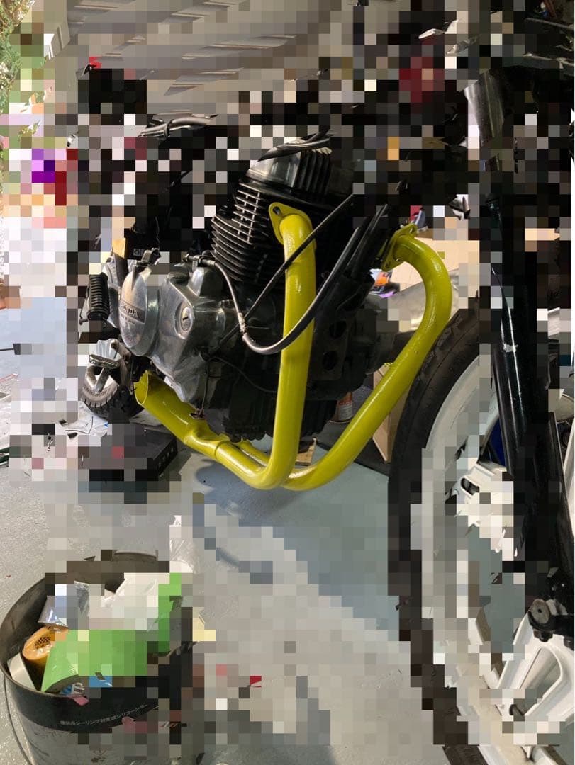 専用 Hawk バブ 吸い込み ハス切りマフラー