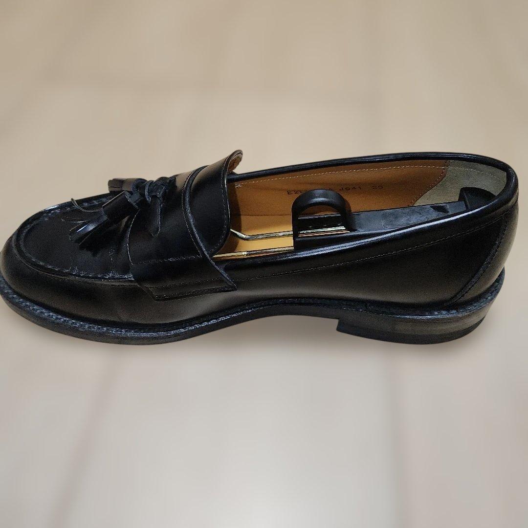 リーガル REGAL タッセルローファー Uチップ ブラック J641 25cm