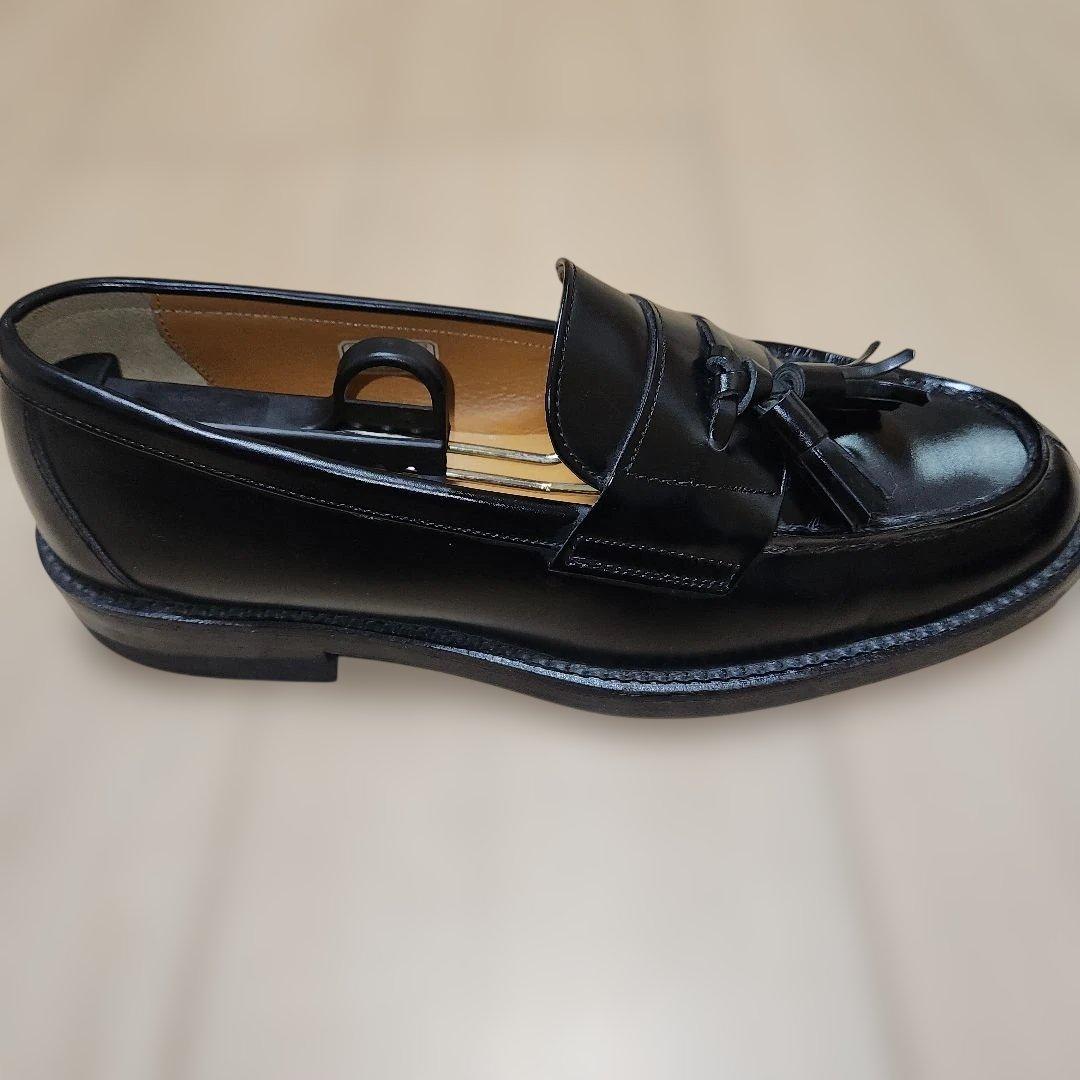 リーガル REGAL タッセルローファー Uチップ ブラック J641 25cm