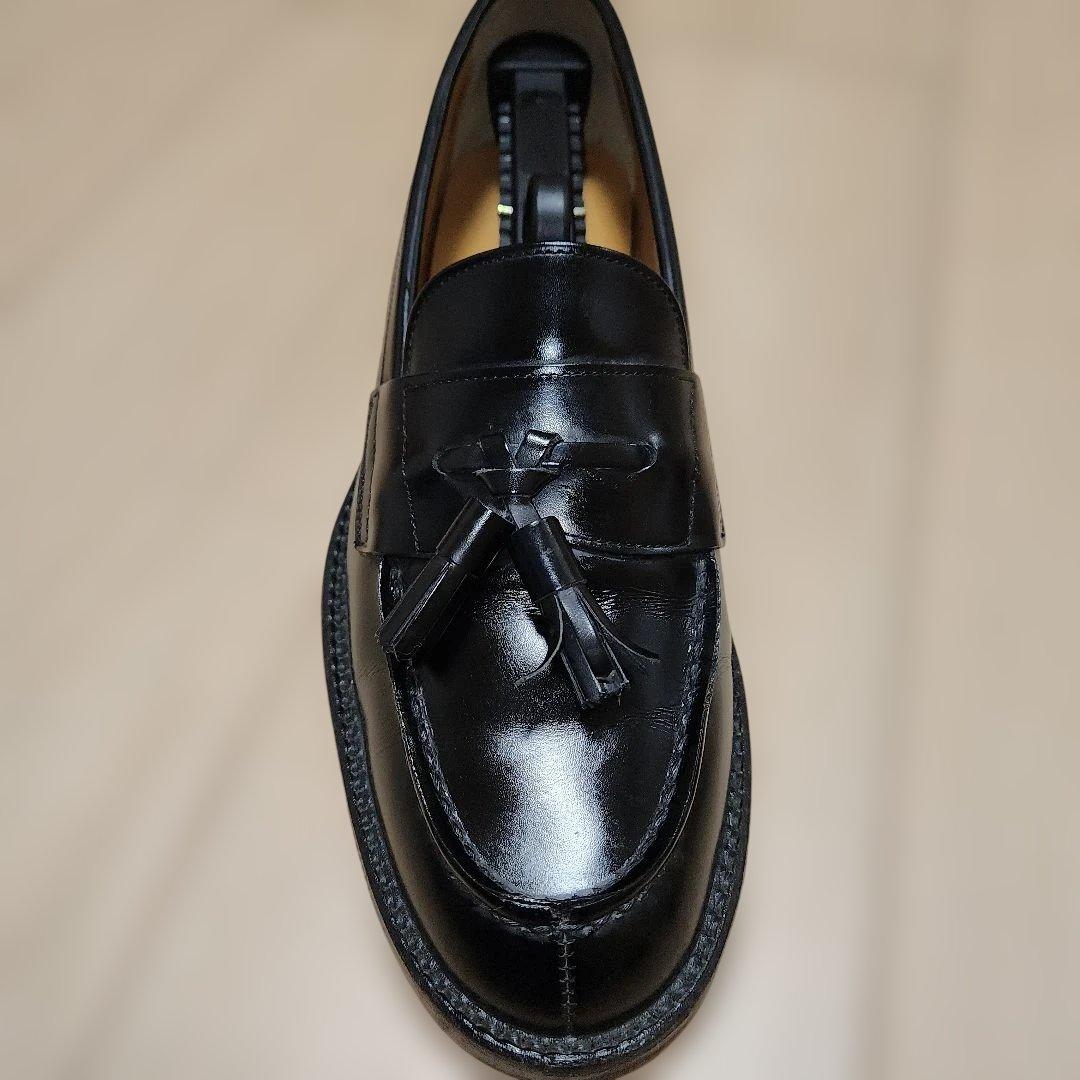 リーガル REGAL タッセルローファー Uチップ ブラック J641 25cm