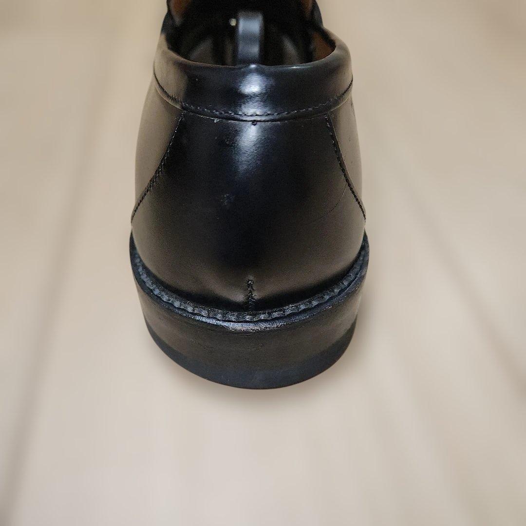 リーガル REGAL タッセルローファー Uチップ ブラック J641 25cm