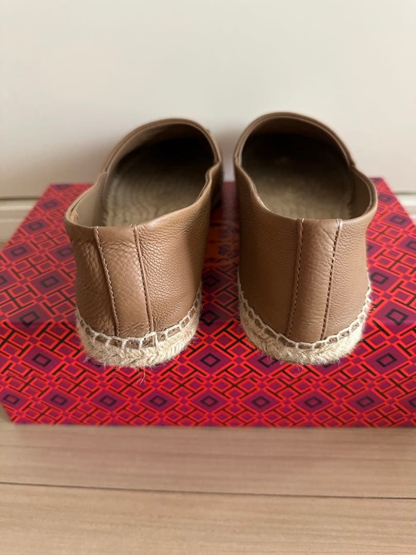 Tory Burch ベージュ エスパドリーユ