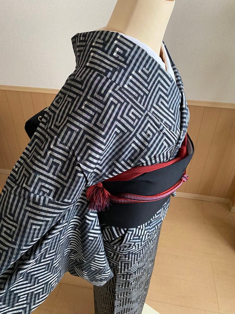 M*I様 大島紬　秋名バラ